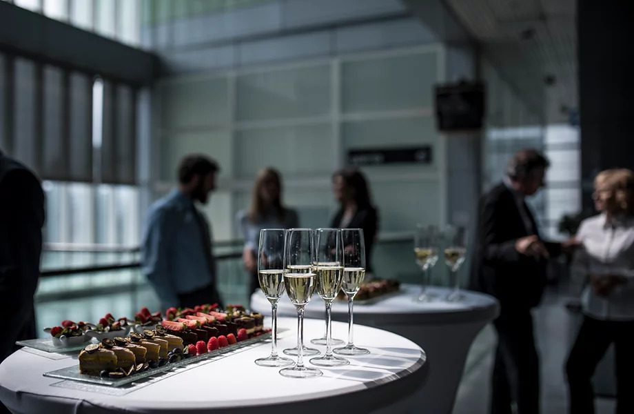 Refreshments On Table