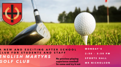 Join our Golf Club at EMCS