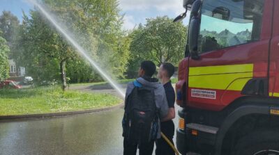 Careers Visit from the Fire Service