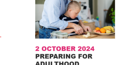 Preparing For Adulthood Workshop- Tuesday 2nd October