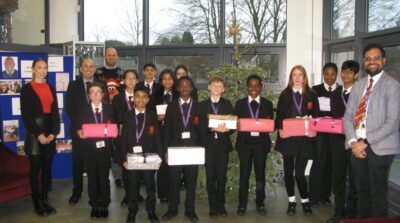 Year 8 Students Support Leicester City of Sanctuary for Advent