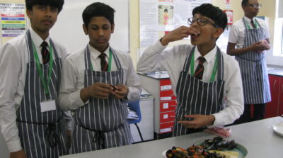#FishHeros- Students enjoy Cooking With Mussels