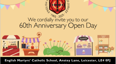 60th Anniversary Open Day- Saturday 3rd May
