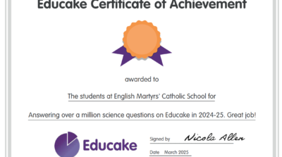 EMCS Students Reach 1 Million Milestone for 3rd Year Running!