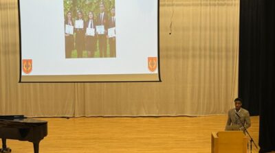 Inspiring Talk by Former Head Student