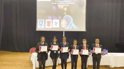 Students progress in Trust Public Speaking Competition