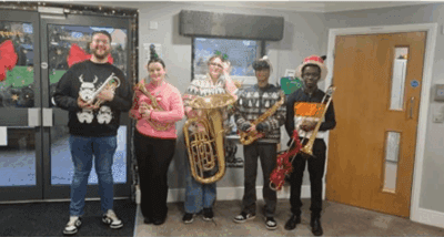 Special Visit to Local Care Home by Sixth Form Musicians